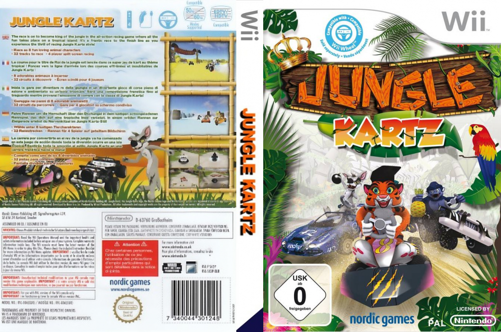 Jungle Kartz — box-texture (EU)