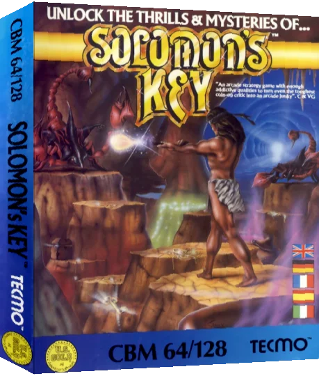 Solomon's Key — box-3D (EU)