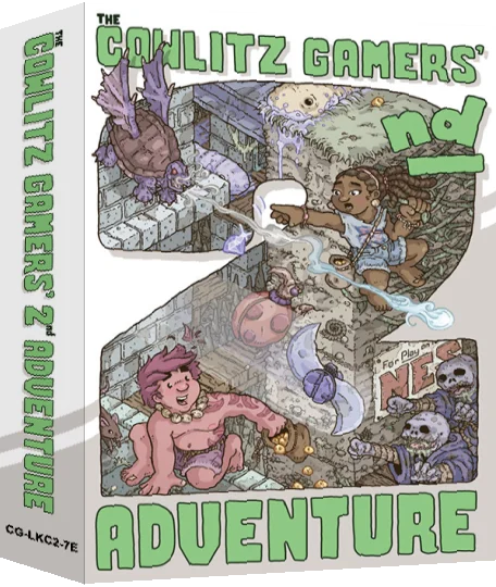 Cowlitz Gamers' 2nd Adventure, The — box-3D (WOR)