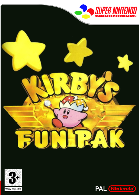 Kirby's Fun Pak — box-2D (FR)