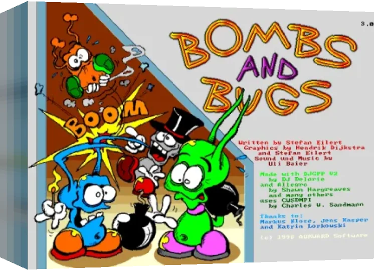 Bombs and Bugs — box-3D (WOR)