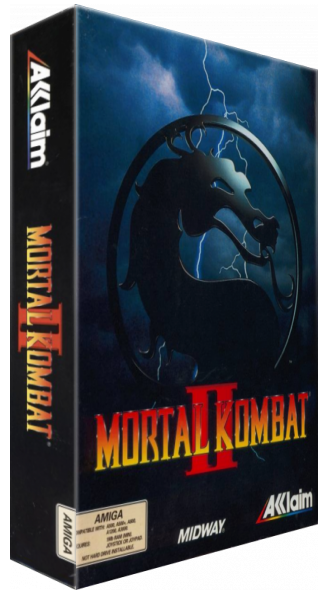 Mortal Kombat II — box-3D (EU)