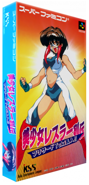 Bishoujo Wrestler Retsuden - Blizzard Yuki Rannyuu!! — box-3D (JP)