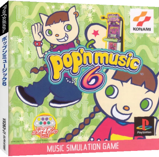 Pop'n Music 6 — box-3D (JP)