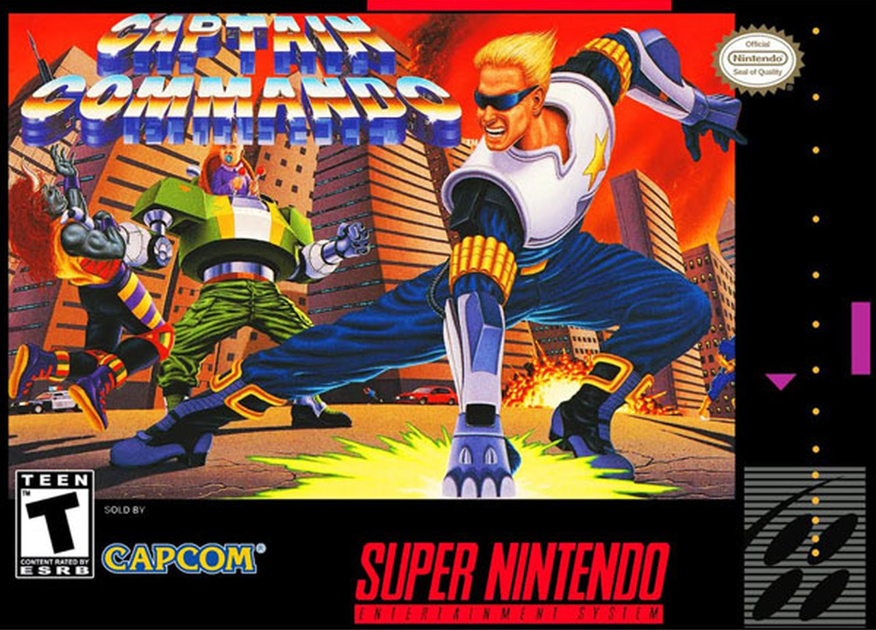 Captain Commando box art