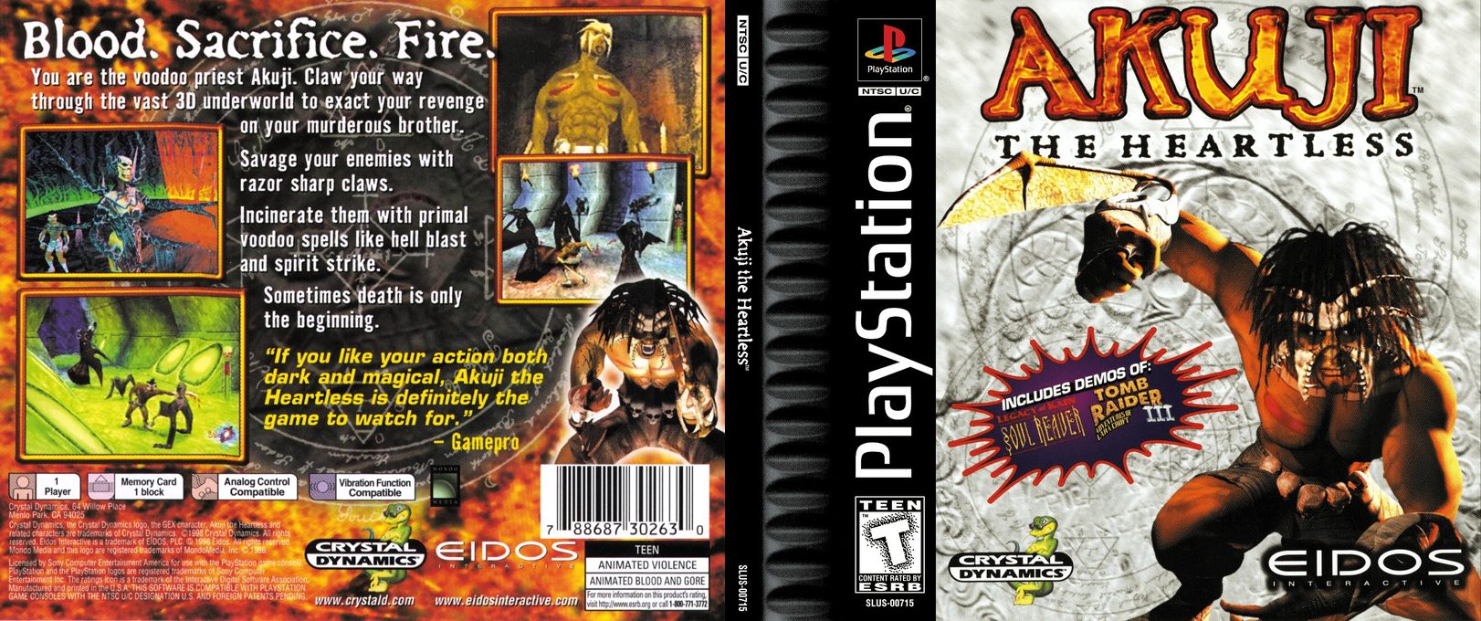 Akuji the Heartless — box-texture (US)