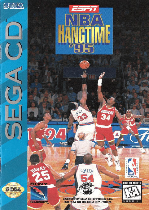 ESPN NBA Hangtime '95 box art