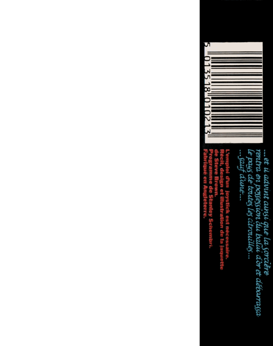 Cauldron II : The Pumpkin Strikes Back — box-2D-back (FR)