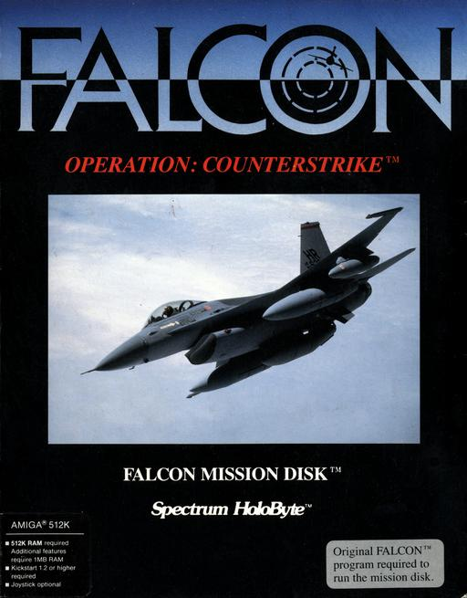Falcon Mission Disk - Operation Counterstrike box art