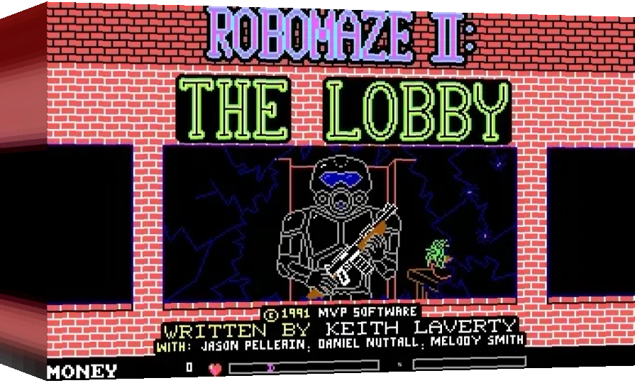 Robomaze II : The Lobby — box-3D (WOR)
