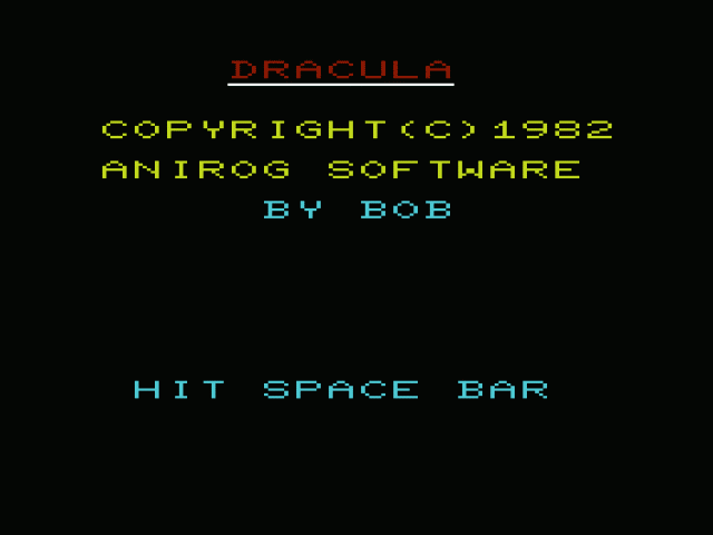 Dracula — sstitle (WOR)