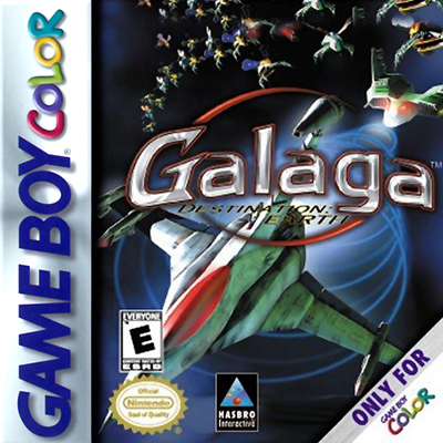 Galaga - Destination Earth box art
