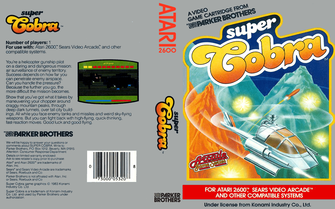 Super Cobra — box-texture (US)