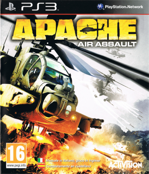 Apache - Air Assault — box-2D (SP)