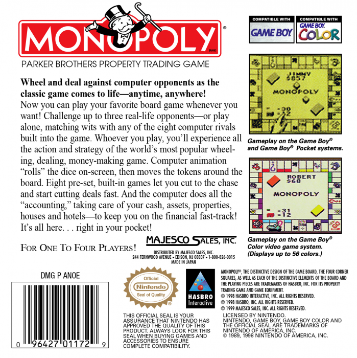 Monopoly — box-2D-back (US)