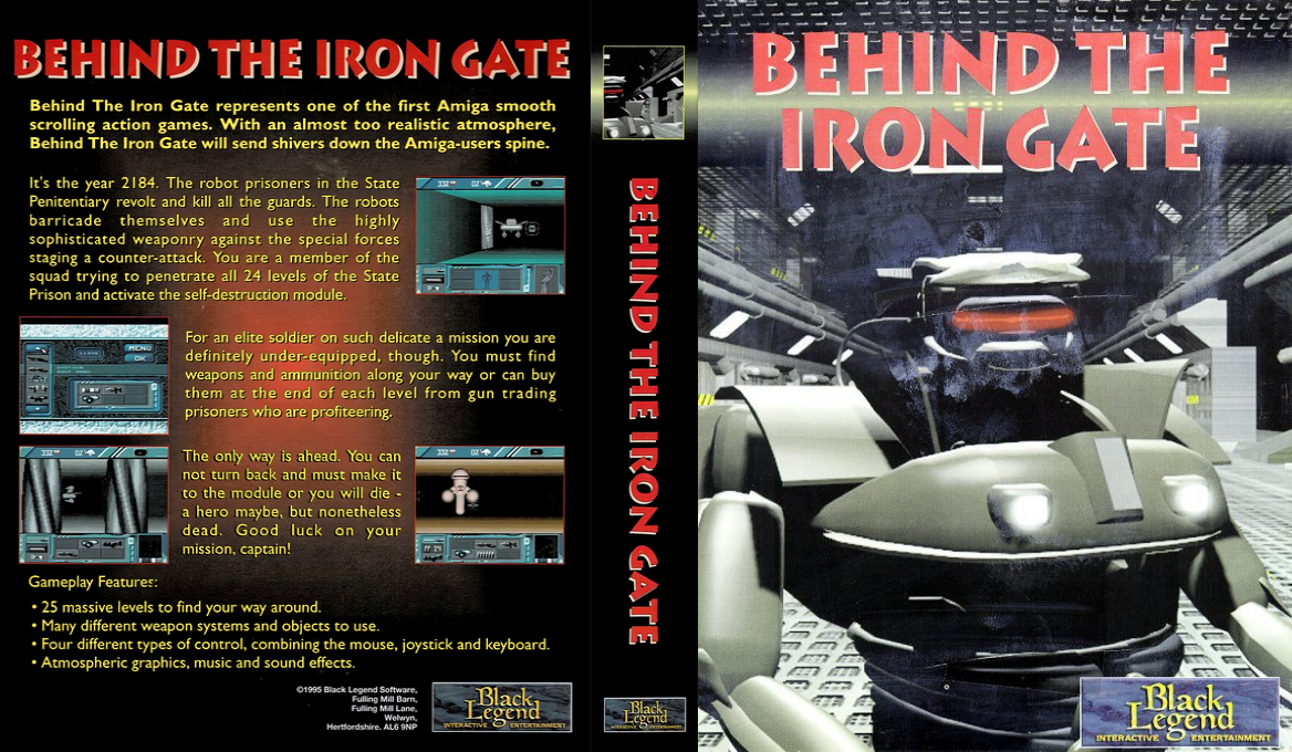 Behind the Iron Gate — box-texture (EU)