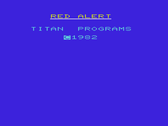 Red Alert — sstitle (WOR)