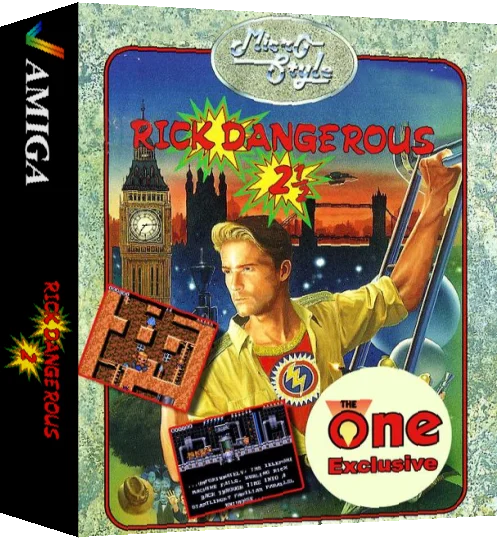 Rick Dangerous 2 — box-3D (EU)