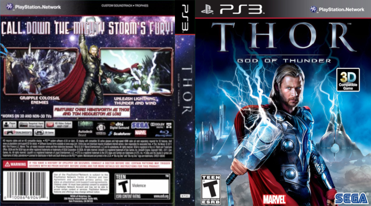 Thor - God of Thunder — box-texture (US)
