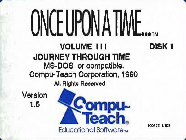 Once Upon a Time... Volume III : Journey Through Time — support-texture (WOR)