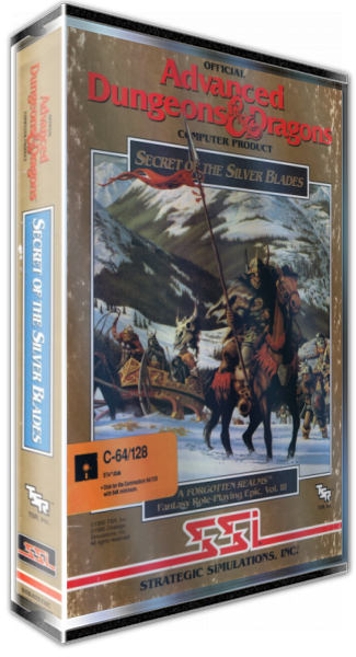 Secret Of The Silver Blades — box-3D (US)