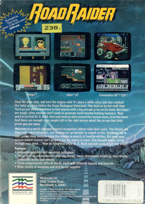 Motor Massacre — box-2D-back (US)