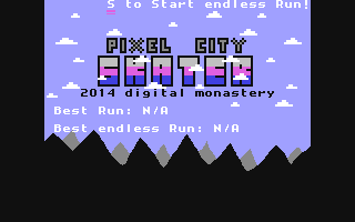 Pixel City Skater — sstitle (WOR)
