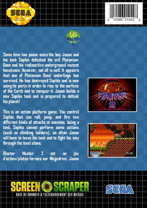 Blaster Master 2 — box-2D-back (SS)
