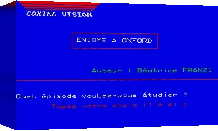 Énigme à Oxford — box-3D (WOR)
