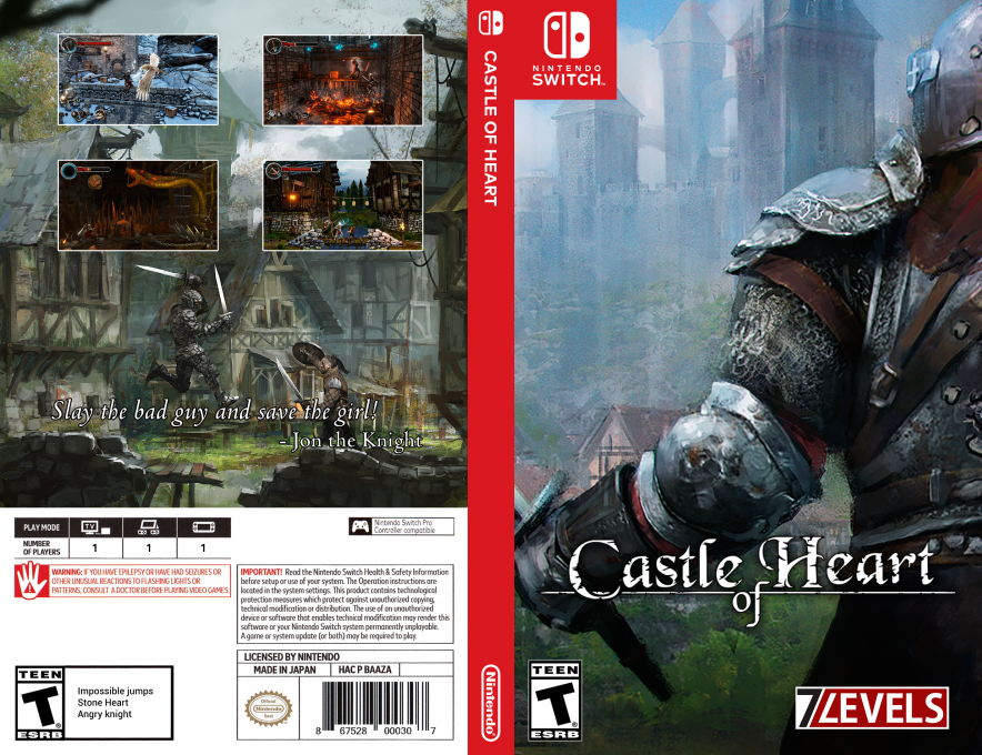 Castle Of Heart — box-texture (US)
