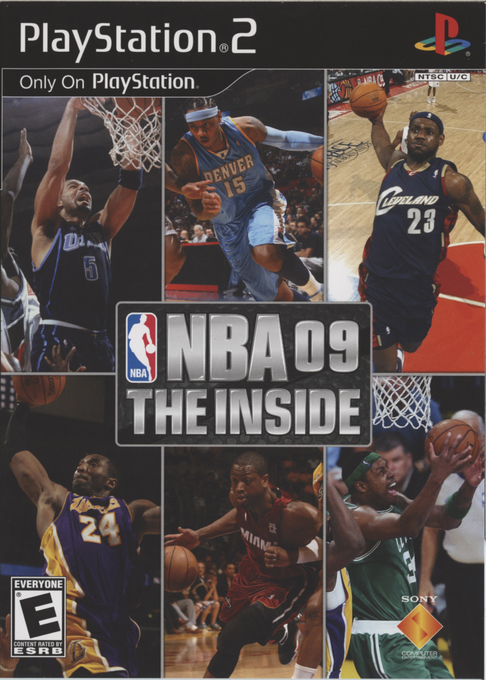 NBA 09 - The Inside box art