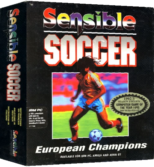 Sensible Soccer - European Champions - 92-93 Edition — box-3D (EU)