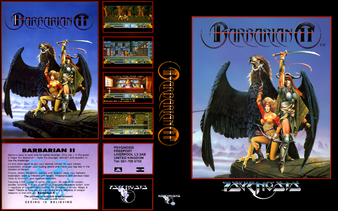 Barbarian II — box-texture (EU)