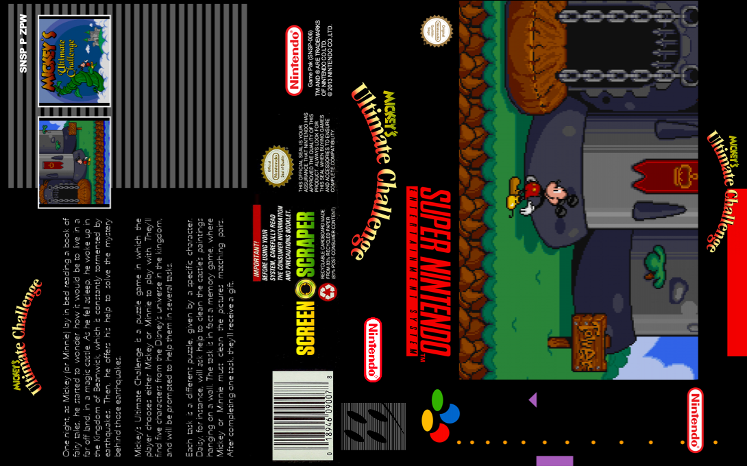 Mickey's Ultimate Challenge — box-texture (SS)