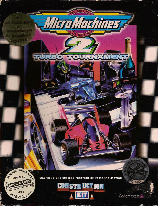 Micro Machines 2 - Turbo Tournament — box-2D (FR)