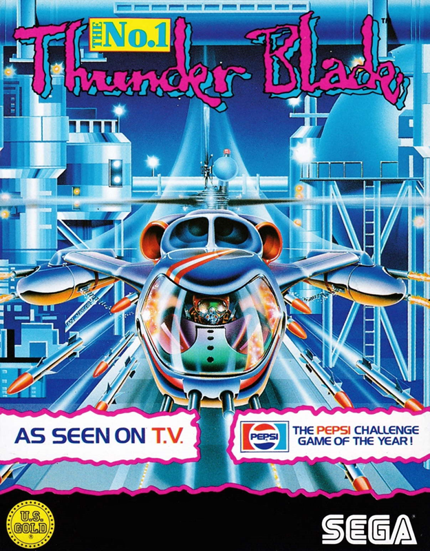 Thunder Blade — box-2D (EU)