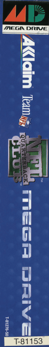 Nfl Quarterback Club '95 — box-2D-side (JP)