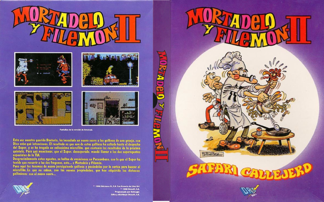 Mortadelo Y Filemon 2 — box-texture (SP)