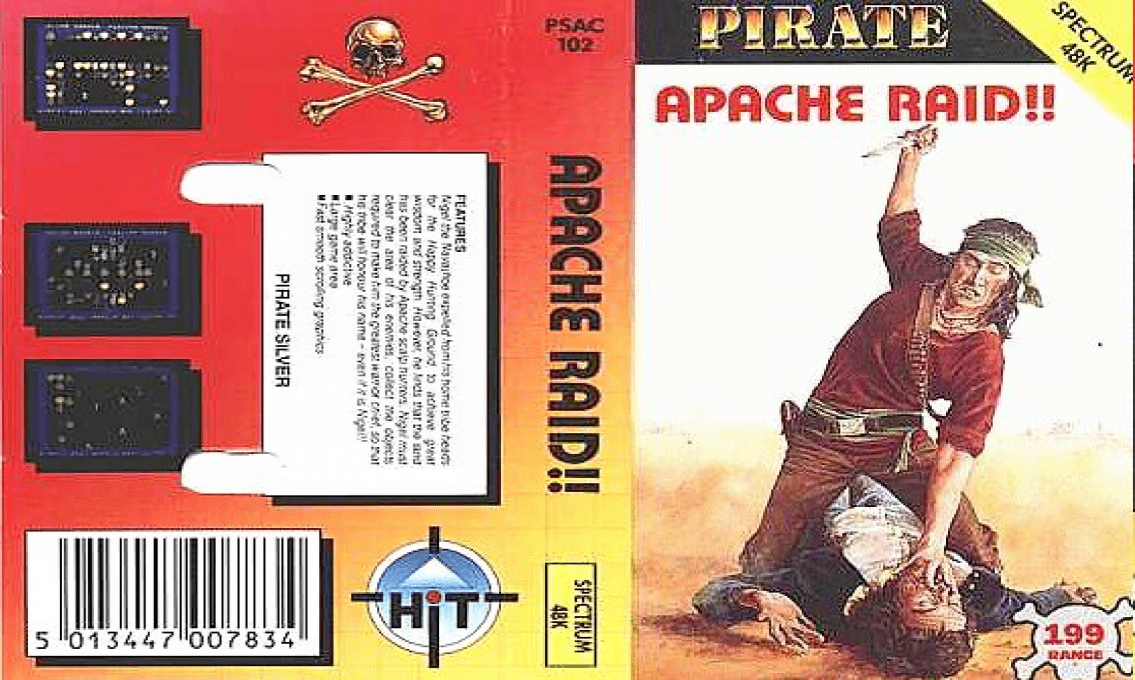Apache Raid!! — box-texture (EU)