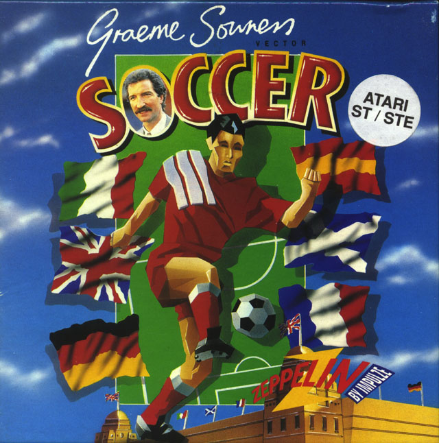 Graeme Souness Vector Soccer box art