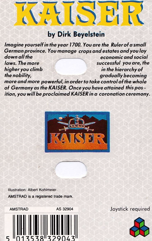 Kaiser — box-2D-back (EU)