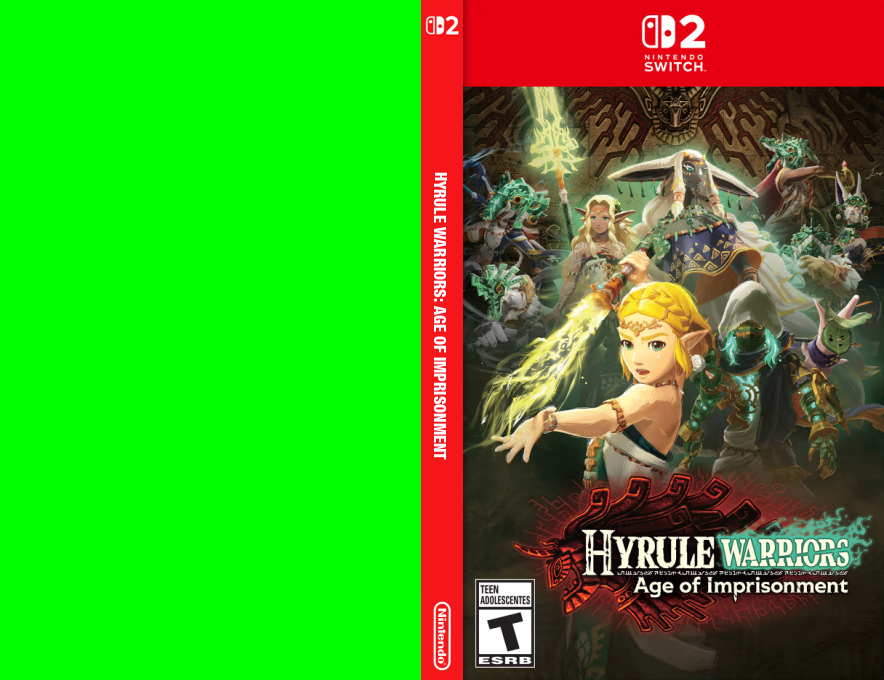 Hyrule Warriors - Age of Imprisonment — box-texture (US)