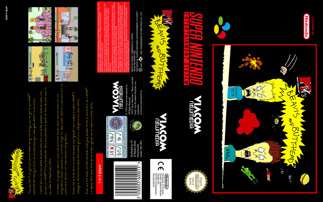 Beavis And Butt-head — box-texture (EU)