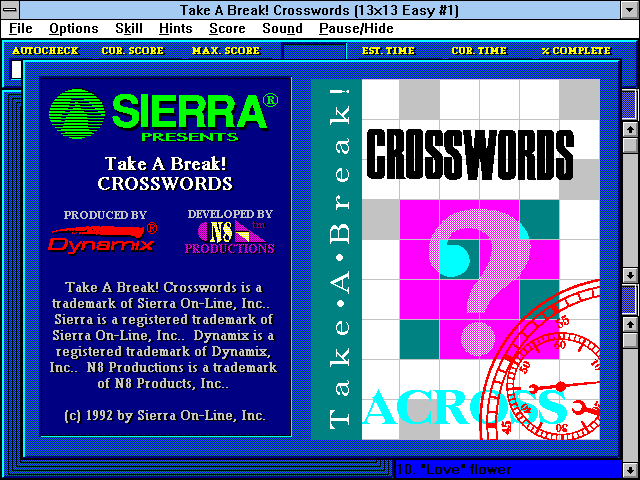 Take a Break! Crosswords — sstitle (WOR)
