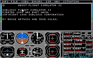 Flight Simulator 2 — sstitle (WOR)