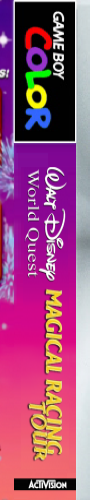 Walt Disney World Quest - Magical Racing Tour — box-2D-side (US)