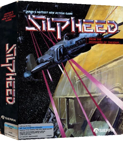 Silpheed — box-3D (US)