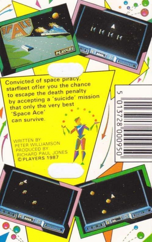Space Ace — box-2D-back (EU)