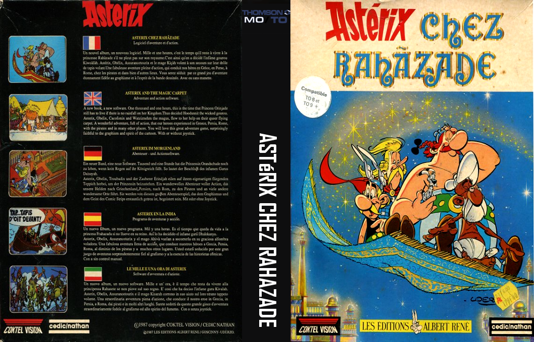 Astérix chez Rahàzade — box-texture (WOR)