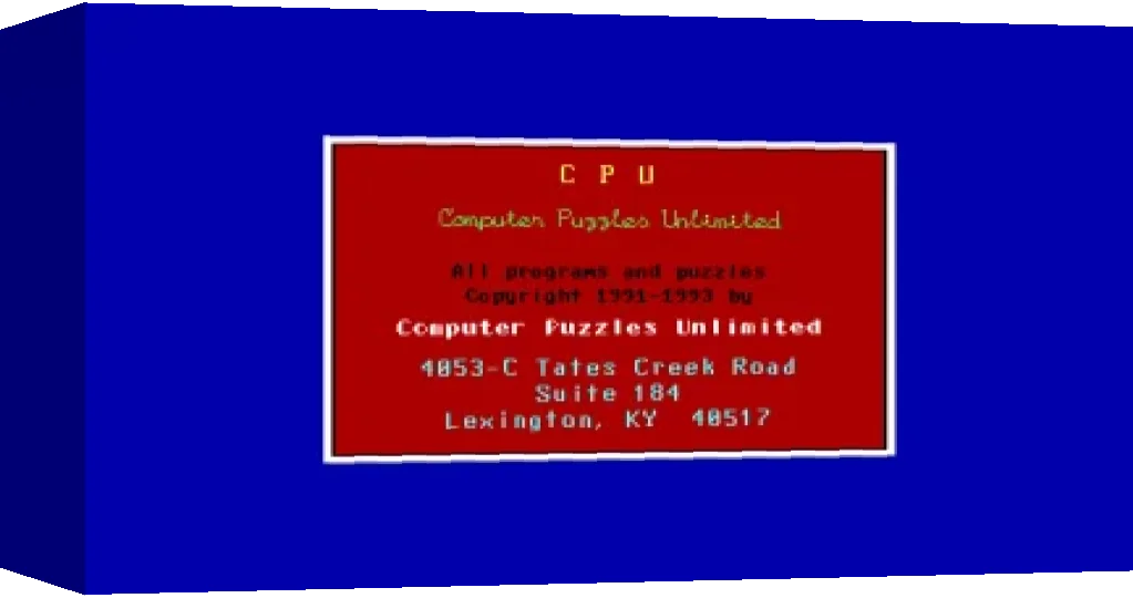 Computer Puzzles Unlimited — box-3D (WOR)